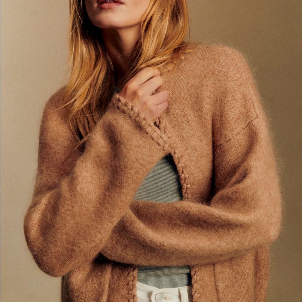 Sézane LUCIE Jacket in camel size M